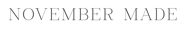 November Made logo